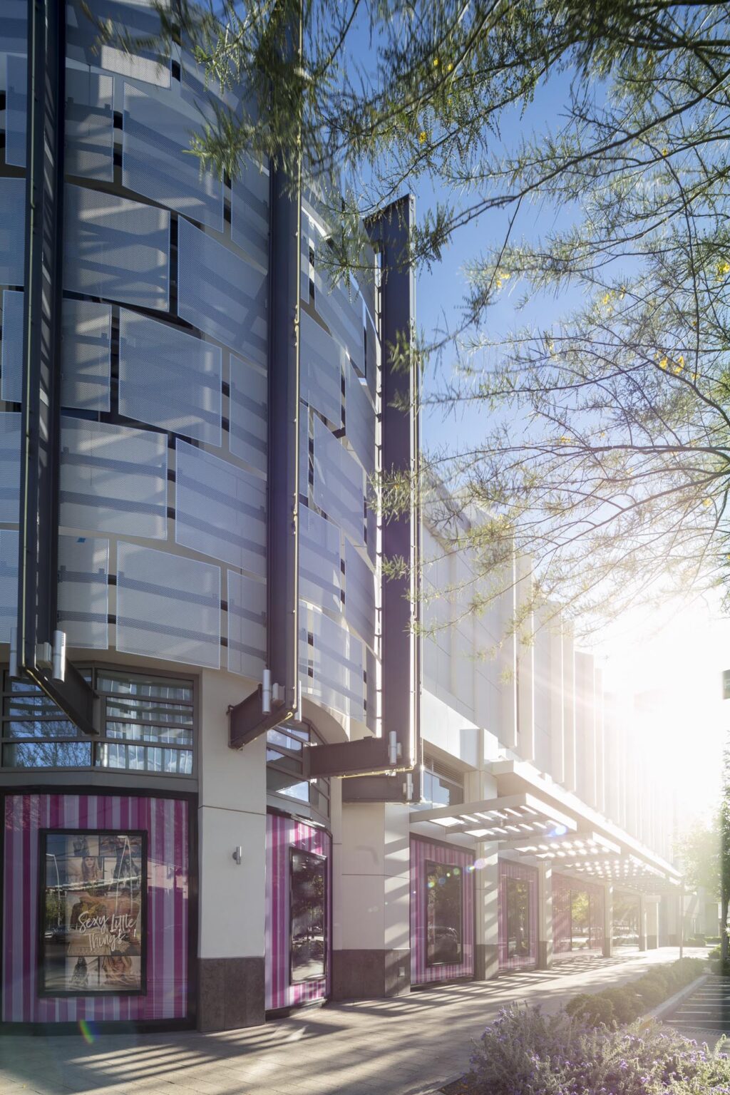 Victoria Secret Store Exterior with Pink Facade